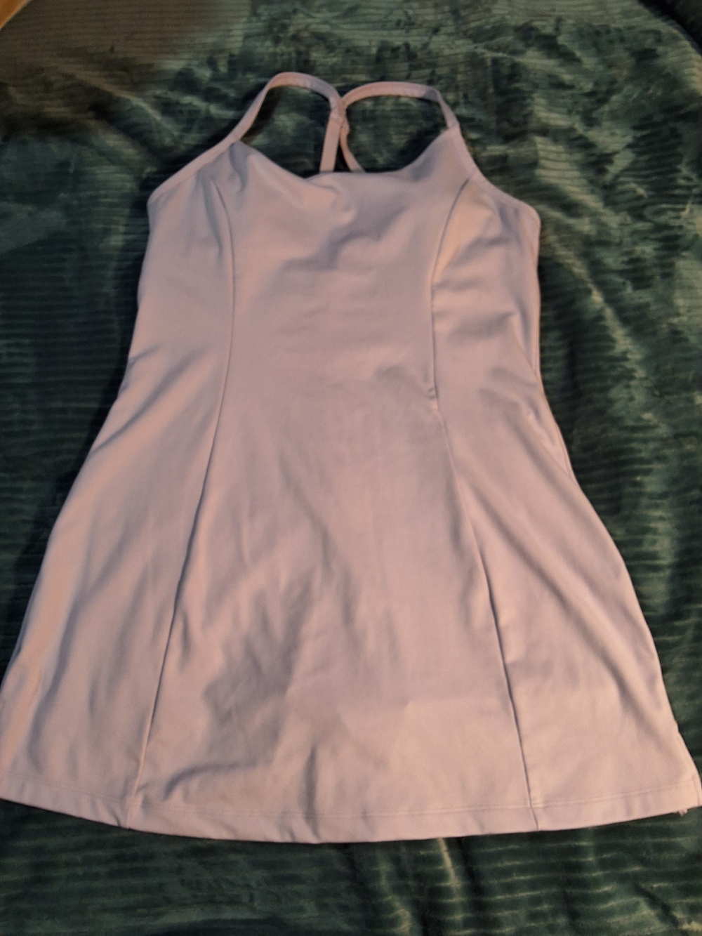 PINK Victoria's Secret Lilac Athletic Romper Dress Size Large